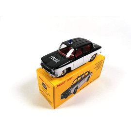OPO 10 - DeAgostini Renault 8 Protoype Police R8 - miniature car DINKY TOYS 517P