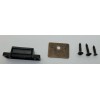 N/A Brown & Black Plastic Magnetic Catch with Fixed Strike