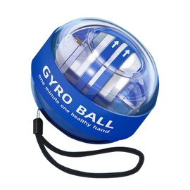 Ezweiji Wrist Gyro Ball, Wrist Training Ball, Wrist Strengthener, Strengthens Wrist Bones and Muscles (Blue (no