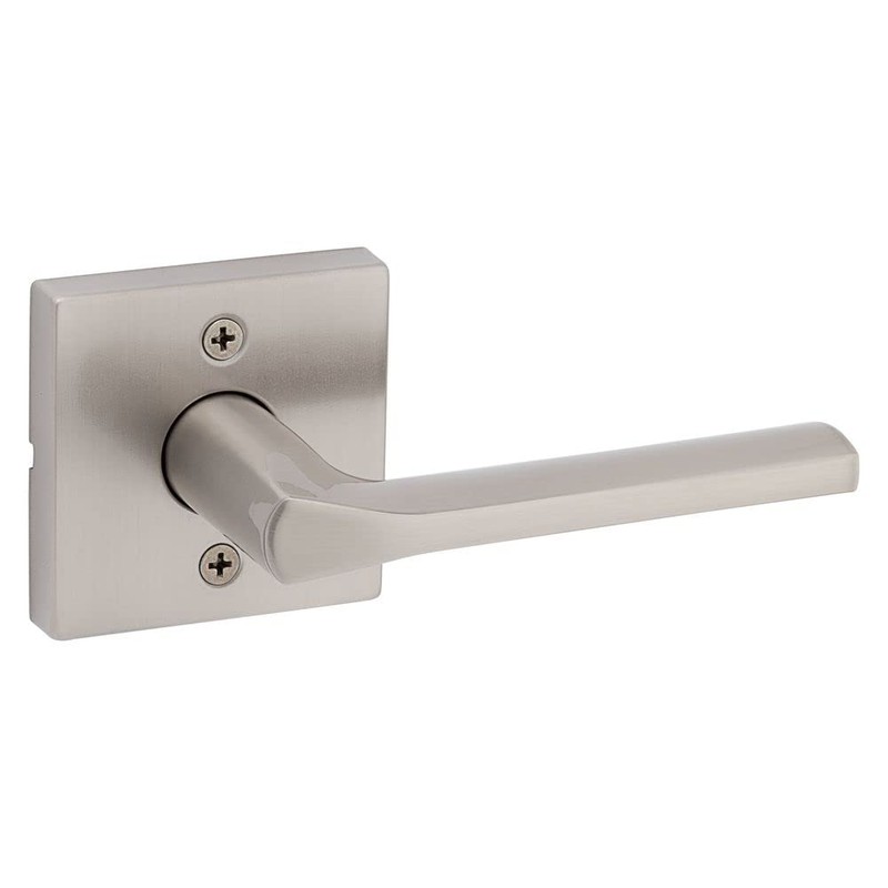 Kwikset Lisbon Passage Door Lever for Hall/Closet Door Featuring Microban