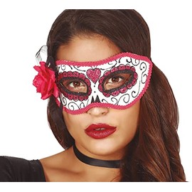 Fiestas Guirca Antifaz Pink Dia De Los Muertos