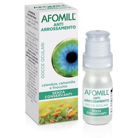 Afomill Gocce Oculari Antiarrossamento Calendula Camomilla e Finocchio 10 ml