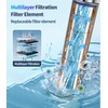 Ion Drops Shower Ead Filtered Showerhead, Handheld High Pressure Water