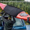 FCOUIID Kayak Cockpit Drape Cover with Hook Holes - 600D