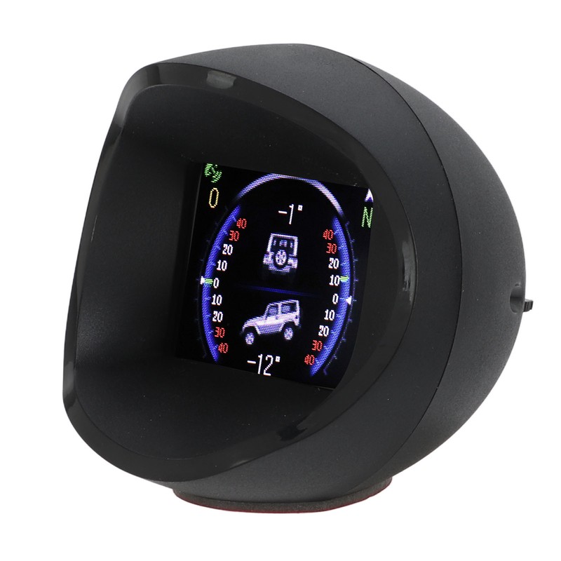 Digital HUD OBD2 GPS Mode with Inclinometer Compass Speed RPM