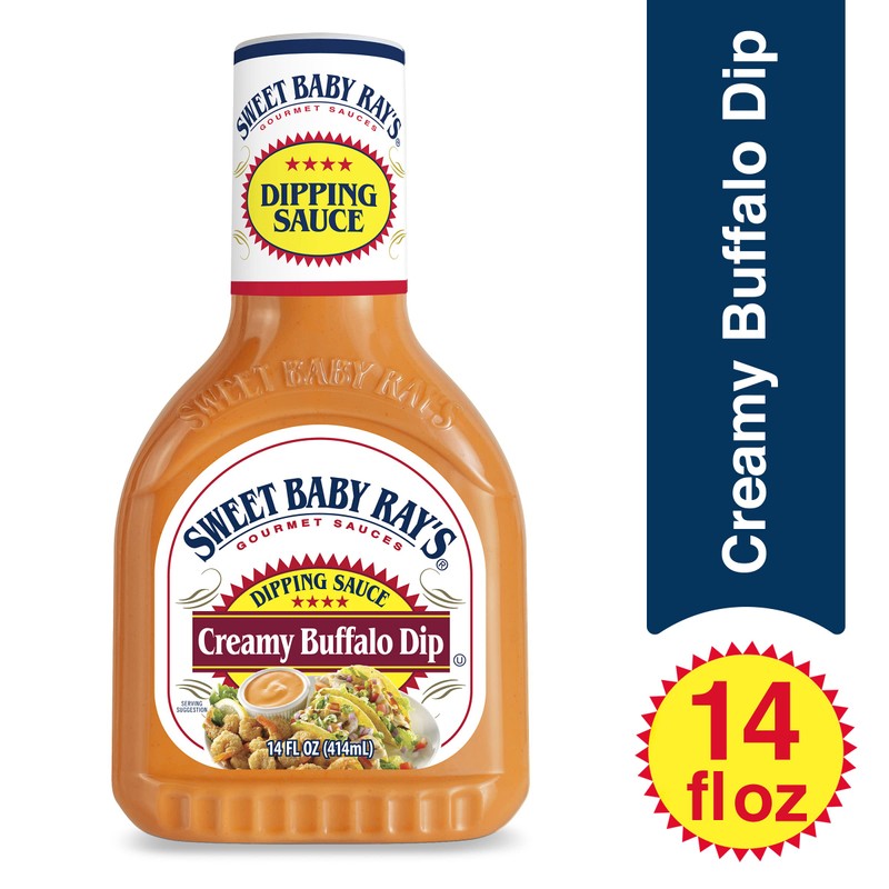 Sweet Baby Ray's Dipping Sauce, Creamy Buffalo (14 Ounce (Pack