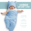 BlueMello BlueMello Baby Swaddle Blanket | Ultra-Soft Plush Essential for