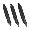Set of 3 Hongdian Fountain Pen Black Nibs (Fine, Extra