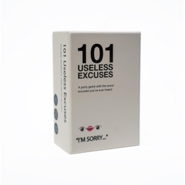 101 Useless Excuses- Card Game, Party Game for Friends