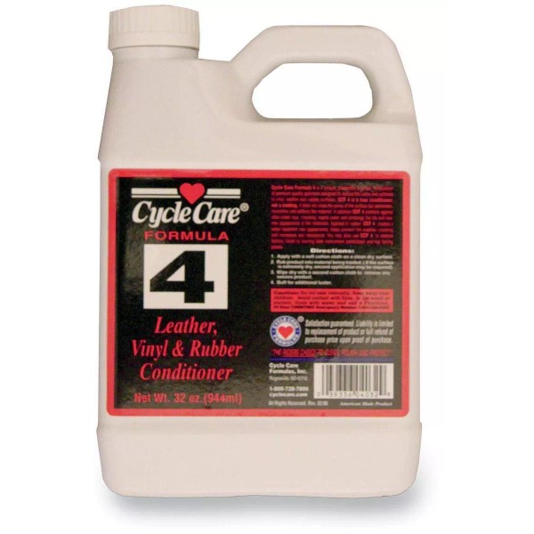 Cycle Care Formulas Formula 4 Leather, Vinyl and Rubber Conditioner