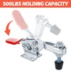 Acrux7 8 Pack Toggle Clamps, 500 lbs Holding Capacity, 225D