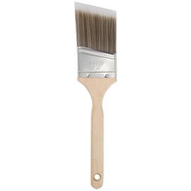Mister Rui Paint Brush, 2.5 Inch Angled Paint Brush Professional Sash Brush for Trim, Cabinets, Door, Ergonomic Long Handle, Smooth Finish for Oil & Latex Paint
