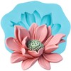 Lotus Flower Fondant Silicone Molds