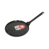 La Ideal Round Enamelled Roast Pan, 22 cm, Steel, Black