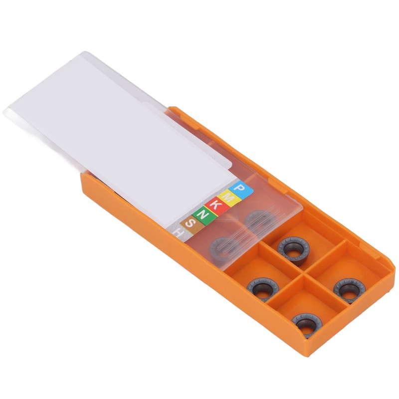 10Pcs Carbide Turning Inserts Round Coated Blade for Wood Metal