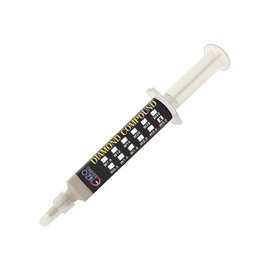 ENZO ENGLAND Abrasive Poly Diamond Compound Paste 5 Gram Syringe for Sharpening Stropping Polishing Honing and Fine Lapping of Knife Razor Cutting Carving Blade (W5.0#2000)