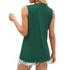 Summer Tops for Women 2025 V Neck Sleeveless Tank Tops