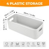 LYLIDIA Pack of 4 Storage Box Organiser Box Container 30