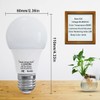 LUXON Radar Motion Sensor Light Bulbs,Dusk to Dawn LED Light