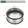 YOKIVE 6-inch HVAC Backdraft Damper, 2 Pcs One-Way Airflow Duct