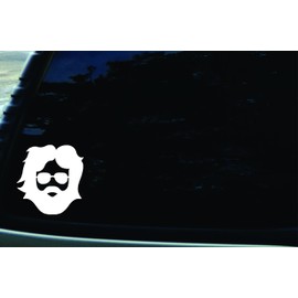 6" X 5" Jerry Garcia Vinyl DIE Cut Decal for Your Car, Truck, Laptop, Window