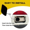 Goholy Car Rear Bumper Tow Hook Cover Compatible with Mercedes-Benz
