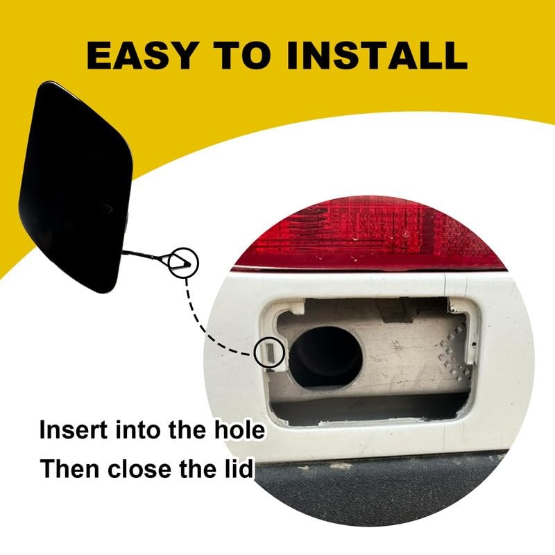 Goholy Car Rear Bumper Tow Hook Cover Compatible with Mercedes-Benz
