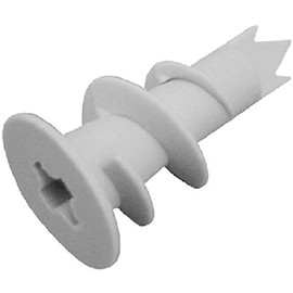 Taquete de Platico, PanelTack, MXPLK-002, 100 Pzs. Medida 5/8"", 22.2mm, Material: Nylon Reforzado.