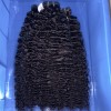 100% Unprocessed Raw Human Hair Extensions Single Donor Double Weft