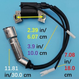 Tuzliufi Ignition Coil Armature Magneto Compatible with MTD Cub Cadet Troy-Bilt 170-AUA 170 AUA 170-Tha 951-11637 751-11637 New Z557