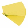 Herlitz 10843613 Divider Strips Pack of 100 Yellow
