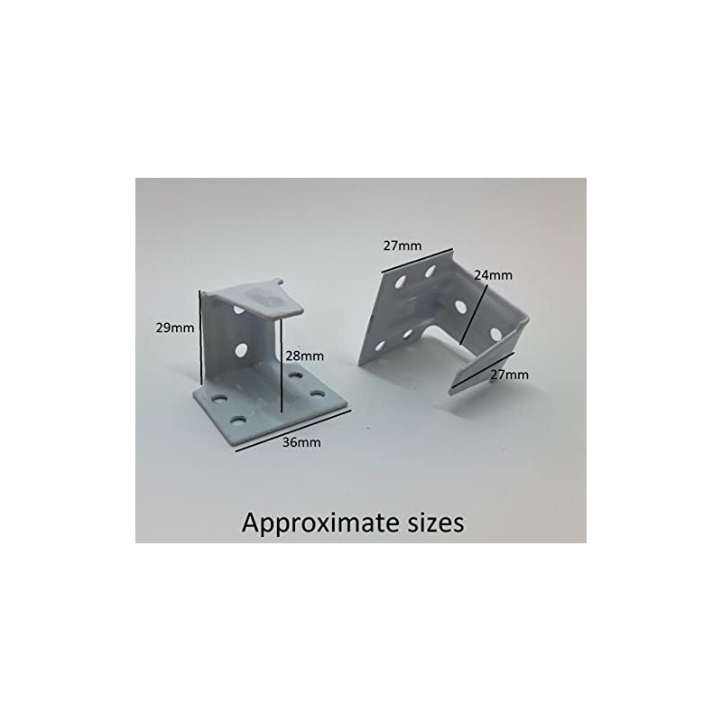 Blindspares Centre Support Fitting Bracket for 25mm/1" Venetian/Wood Blind 4