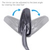 DREAMIZER Motorcycle Rear View Mirrors Handlebar Side Mirrors for Street