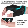 MOREOK Cycling Gloves Bike Gloves for Men/Women-[5MM Gel Pad] Half