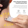 Gua Sha Stainless Steel Heart Shape Gua Sha Massage Tool,