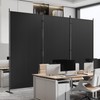 C-Hopetree 3 Panels Room Divider, 6 Ft Tall Indoor Folding