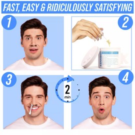 Nose Wax Kit | 100 g Wax 24 Applicators | The Original and Best Nose and Ear