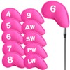 Golf Iron Head Covers Neoprene with Numbers Printed Value 10