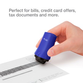 Guard Your ID Confidential Security Roller Set Advanced 2.0 for Identity Theft Protection Redacting (Regular 3-Pack, Blue)