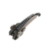 VingTAINE H7567-MOC- Banana Clip, Flower Enamel, Stone, Point, Flower Hair