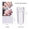 THE9SHOP Juego De 8 Placas De Sellos Uñas Diy, 1