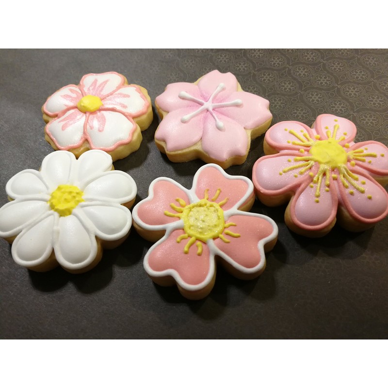 JOKUMO Flower Blossom Cookie Cutters Set – 8 PC High