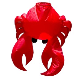 In the Breeze 5230 — Crab Big Breeze Windsock™ — Large, 3D Beach Windsock for Yards, Gardens, Patios