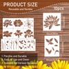 Keluna Large Flower Stencils for Painting - Flower Stencils for