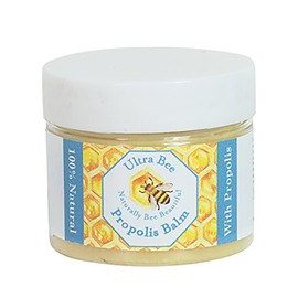 Ultra Bee Naturally Bee Beautiful 100% Natural Propolis Balm (+10% Propolis) Handmade 100ml