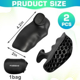 Anti-slip Fitness Grips - The Alternative to Gym Workout Gloves for Training and Exercise, Weightlifting, Deadlifts, Pull-ups, No More Sweaty Gym Gloves
