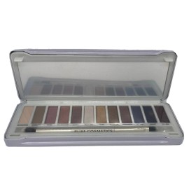 Pure Cosmetics Eyeshadow Collection Palette 12 x 0.04 oz Neutral Shimmer Bronze Matte Gift Set