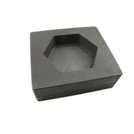 15 oz Gold 10 oz Silver Bar High Denisty Graphite Hexagon Mold Loaf Copper