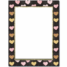 Love Me, Love Me Not Letterhead & Printer Paper 100 Pack