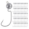 Goture Pack of 50 Fishing Hooks Jig Heads 7 g,